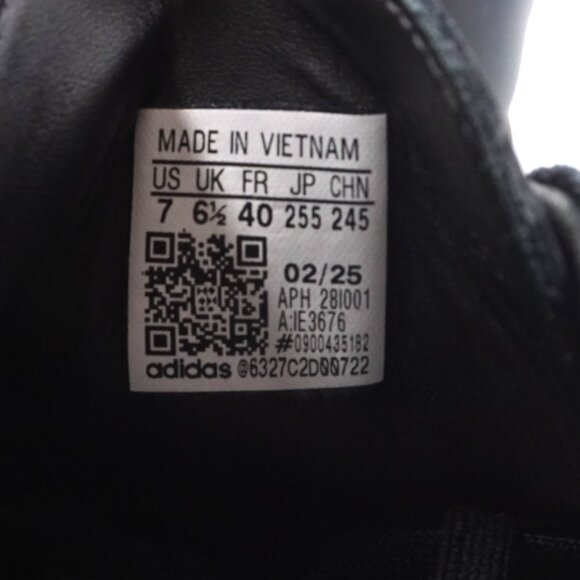 adidas Samba OG J Sneakers in Core Black/Cloud White - Juniors Size 7 IE3676 NEW - Picture 5 of 12